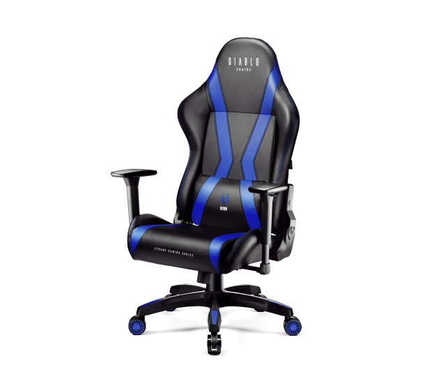 Diablo Chairs X-Horn 2.0 Normal Size Czarno-niebieski - 1208655 - zdjęcie 3